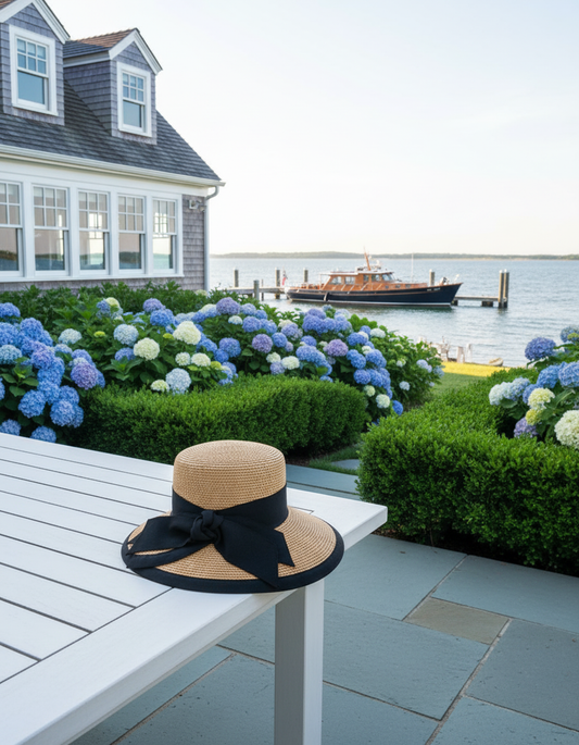 Diva Hat - Eric Javits, Natural/Black