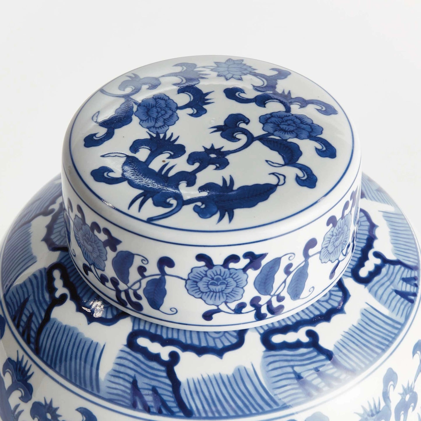 The Saylor Blossom Chinoiserie Jar