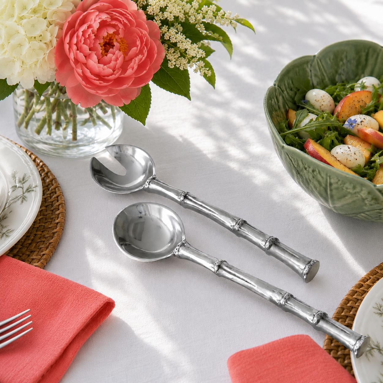 The Lila Bamboo Salad Servers, Beatriz Ball