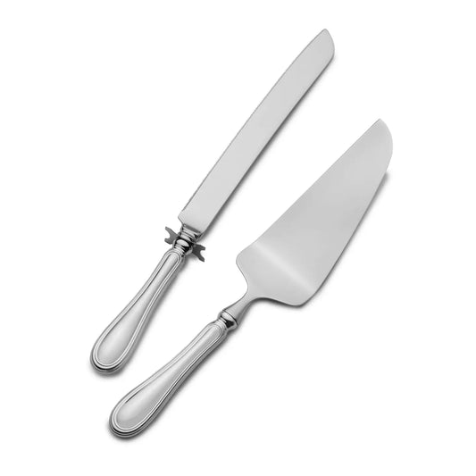Giorgio Sterling 2 Piece Cake Set