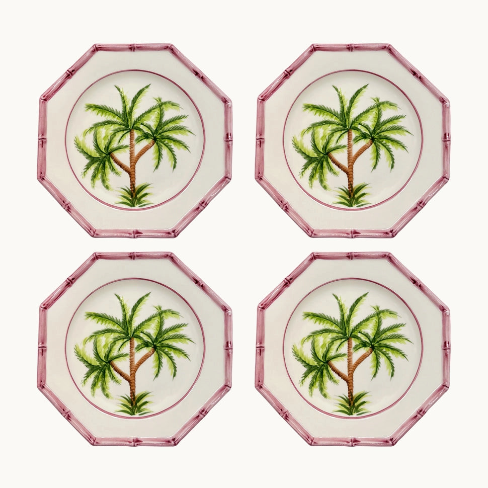 Pink Paradise Dinner Plate (Set of 4)