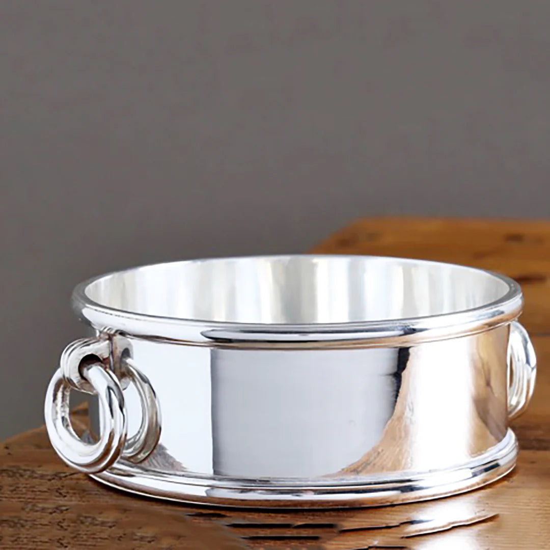 Hôtel Silver - Private Label Collection Bottle Coaster With Ring Handles