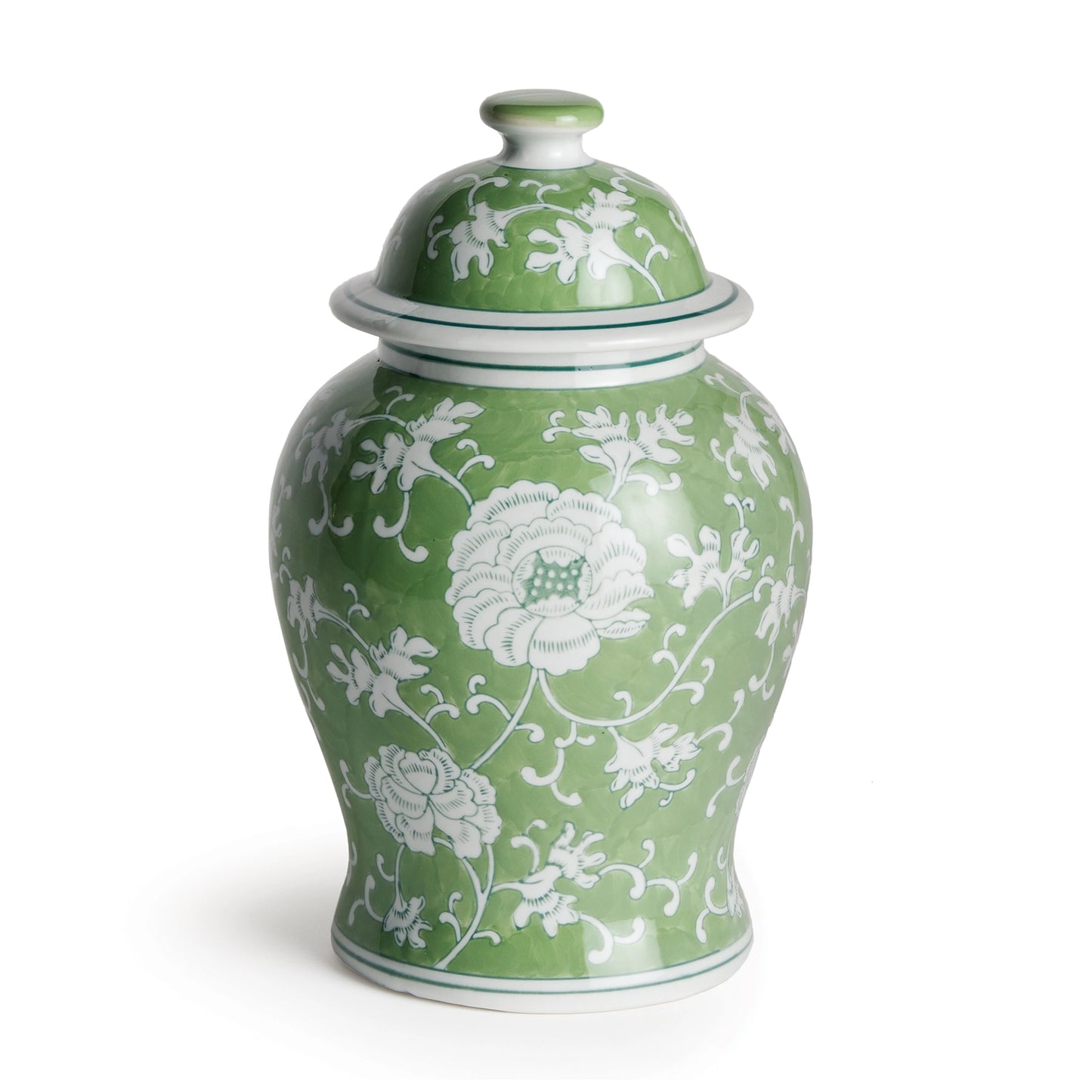 Lola Lotus Lidded Ginger Jar