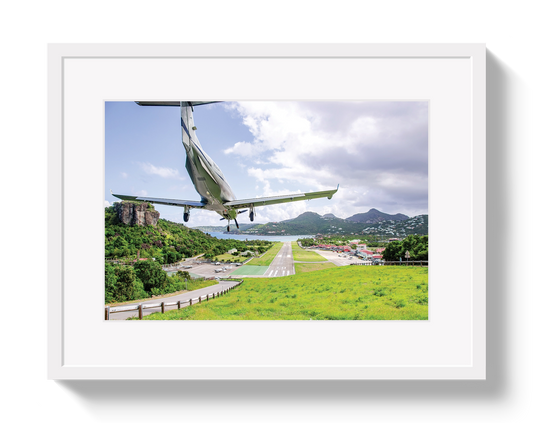 St Barths Landing - Preorder Framed Print (28x38)