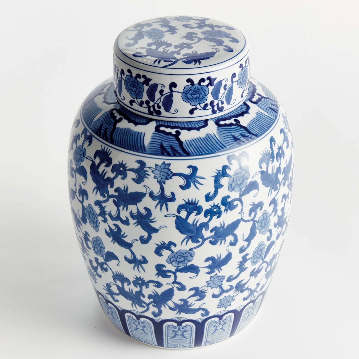 The Saylor Blossom Chinoiserie Jar