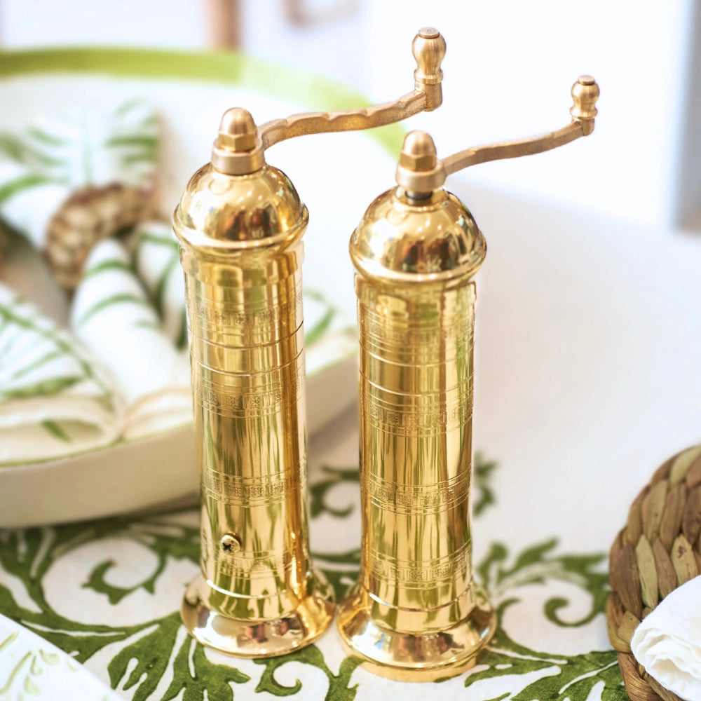 The Original Greek Mill - Brass Pepper Grinder