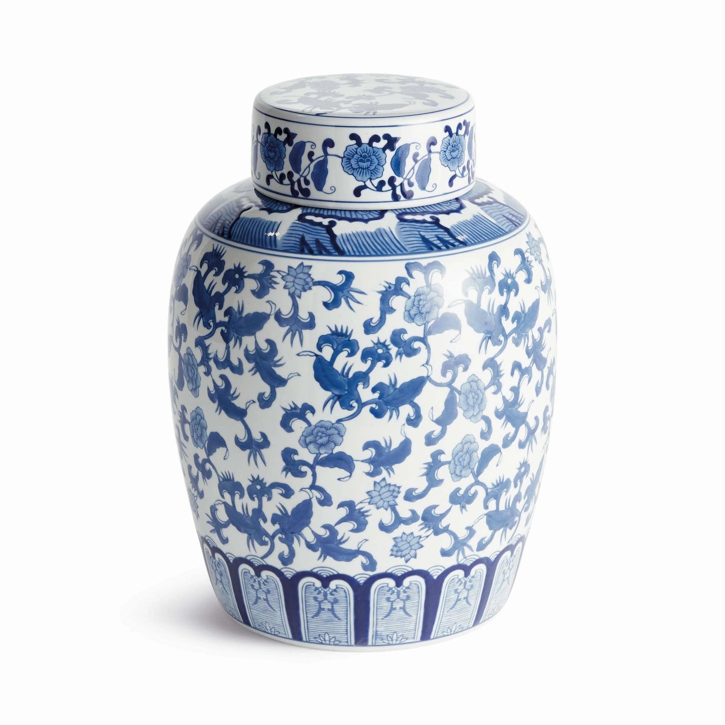 The Saylor Blossom Chinoiserie Jar