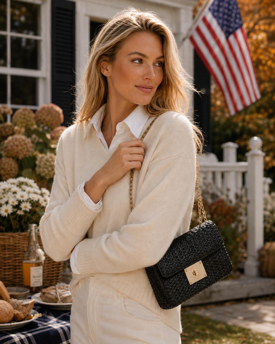 Lil Cherie Handbag - Eric Javits, Black