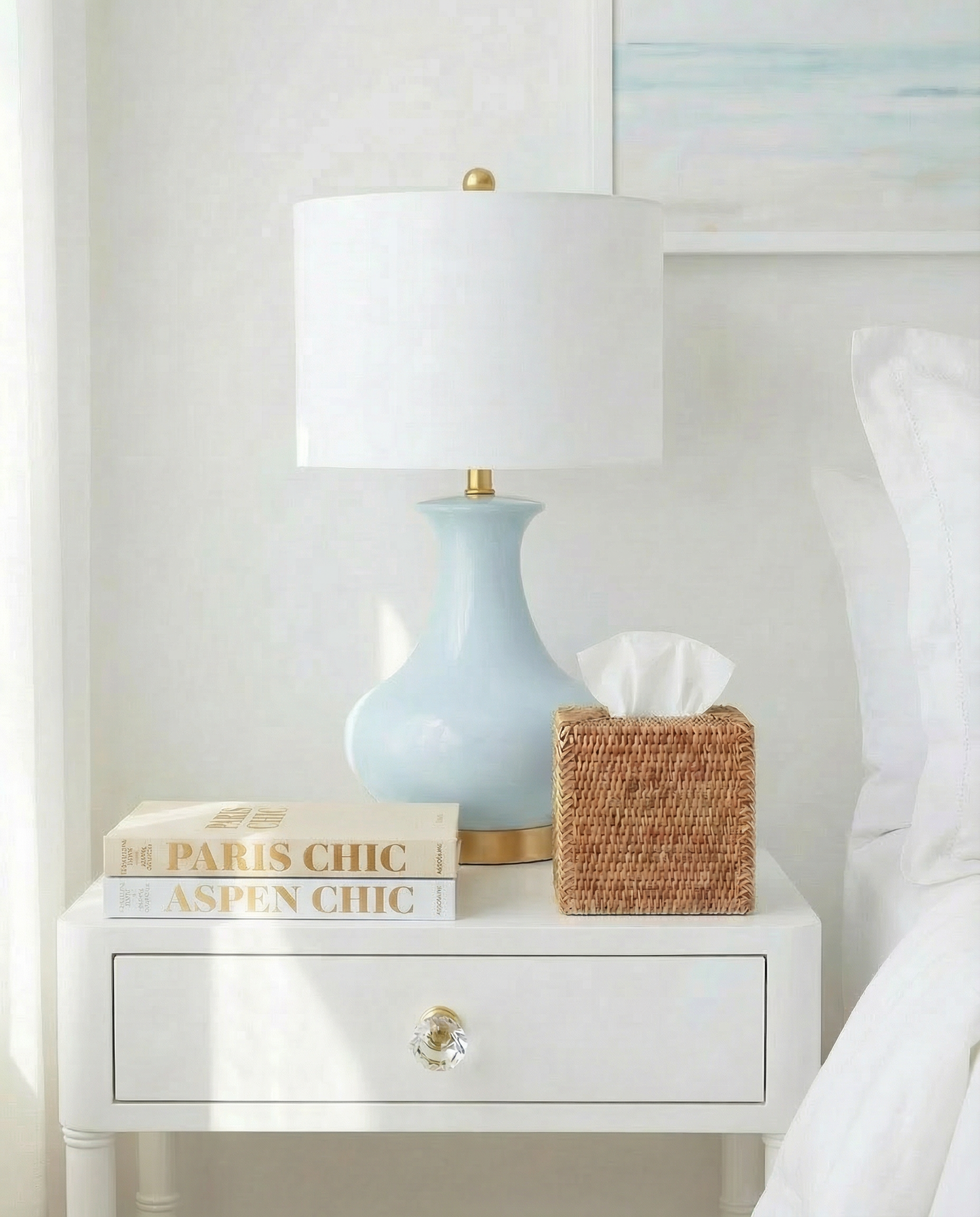 The Wauwinet Rattan Tissue Box Cover - Preorder
