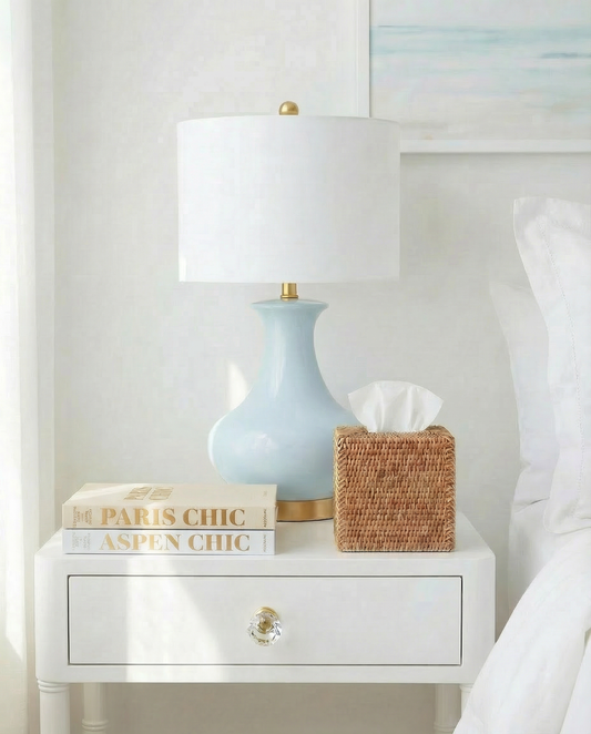 Britt Table Lamp- Ocean Blue