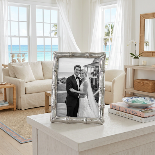 Silver Garden Bamboo 5 x 7 Frame - Beatriz Ball
