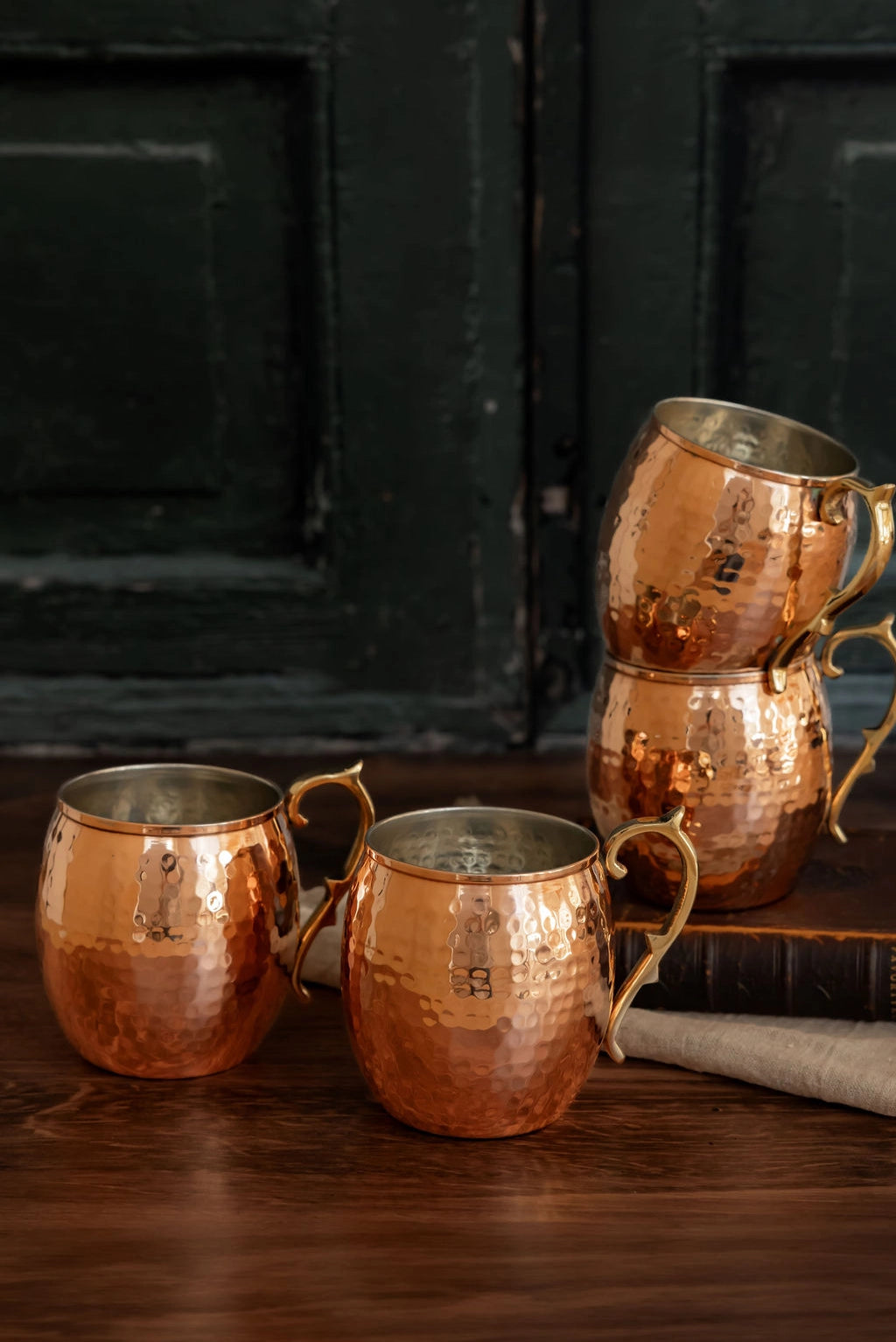 Coppermill Kitchen Vintage Inspired Moscow Mule Mug - Set of 4