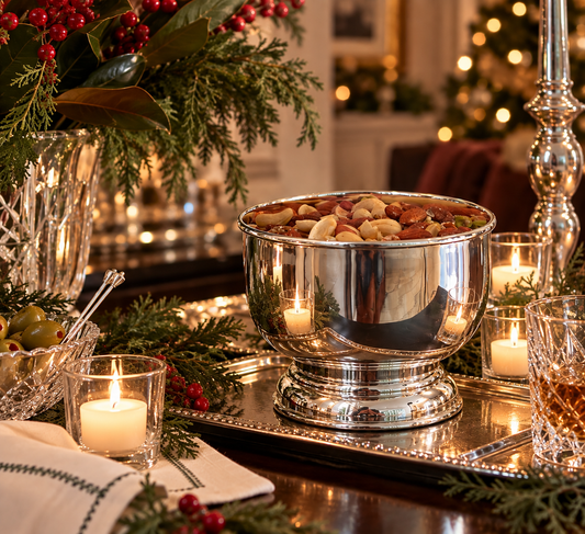 Hôtel Silver - Private Label Collection Pedestal Bowl