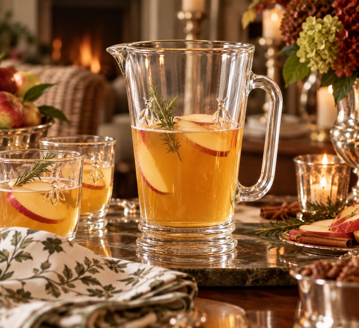 Serving Pitcher, La Rochère Provencal Bee