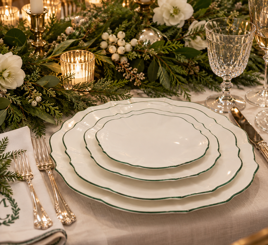 Twig New York Amelie Bone China - 4 Piece Dining Set