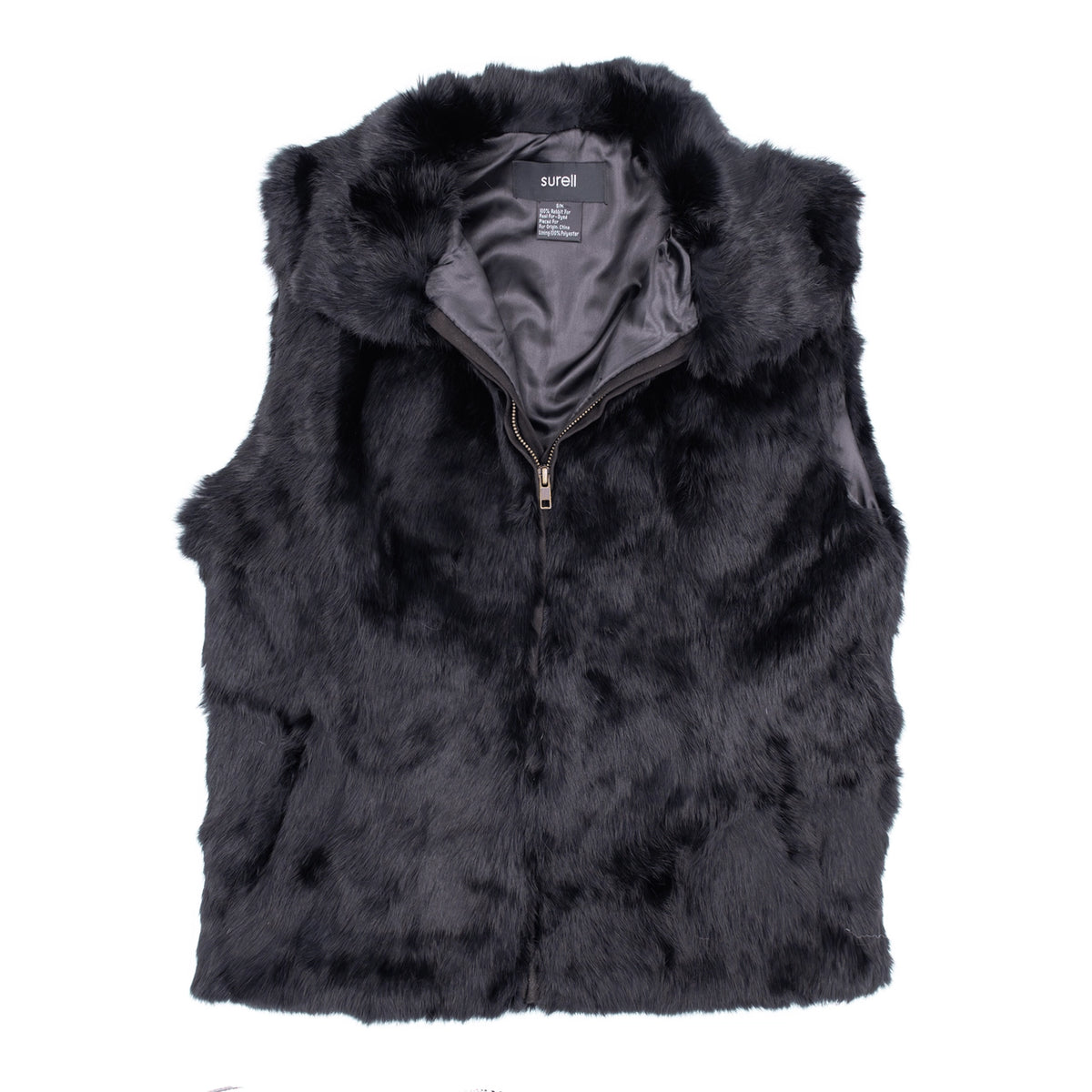 Women's Rabbit Fur Vest by Surrell