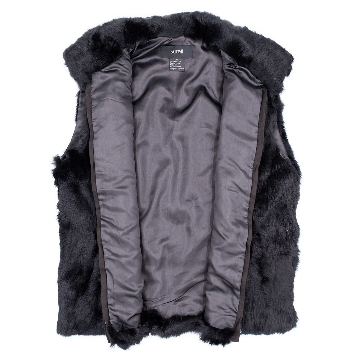 Women's Rabbit Fur Vest by Surrell